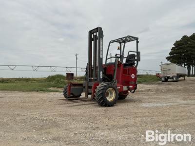 2007 Moffett Mounty M55 3-Wheel Piggyback Truck-Mounted Forklift