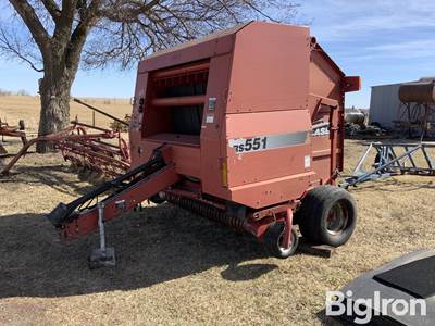 Case RS551 Round Baler