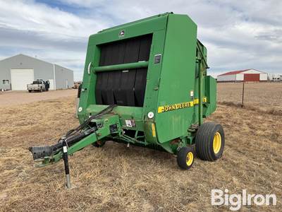 1998 John Deere 566 Round Baler