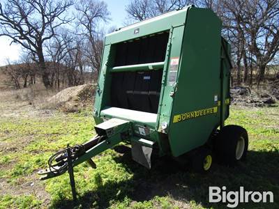 1998 John Deere 566 5x6 Round Baler