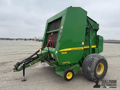 2011 John Deere 568 Round Baler