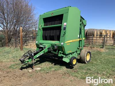 2010 John Deere 568 Mega Wide Plus Round Baler