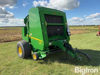 2015 John Deere 569 Mega Wide Plus 5x6 round baler