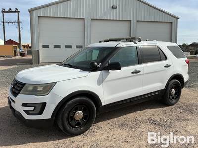 2016 Ford Explorer Police Intervention SUV