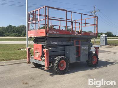 2014 Skyjack SJ8841 Rough Terrain 4x4 Scissor Lift