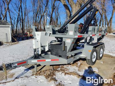 HitchDoc HSC4400 4 Box Seed Tender & Drill Fill W/ Seed Travis Cart