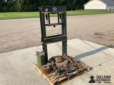Continental HV100 30 Ton Press w/Misc Pallet