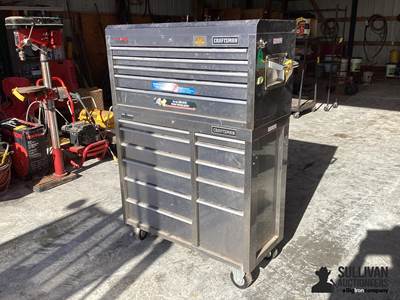 Craftsman Tool Chest Box W/Misc Tools