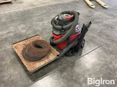 Craftsman shop vac & roller platform w/wire
