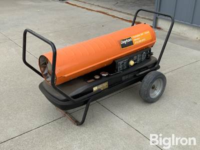 Dayton 215,000 BTU Oil-Fired Torpedo Heater