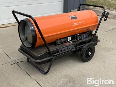Dayton 400,000 BTU Portable Oil-Fired Torpedo Heater