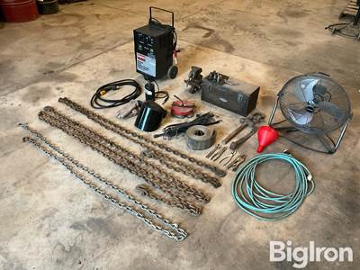 Dayton 6/12/24V Battery Charger & Farm/Shop Equipment