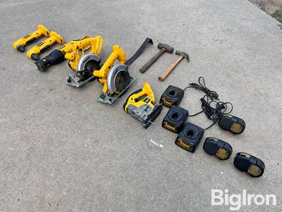 DeWalt 18V XRP Cordless Tool Set & Hand Tools