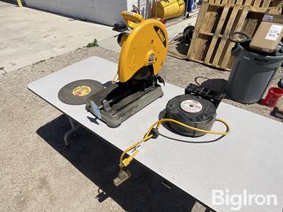 Dewalt 14” Chop Saw & 40’t Retractable Cord