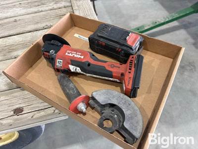 Hilti AG 6D-22 Grinder & Battery