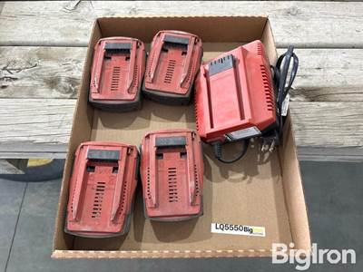 Hilti Batteries w/ Charger