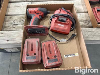 Hilti SID4-A22 Drill w/ Batteries & Charger