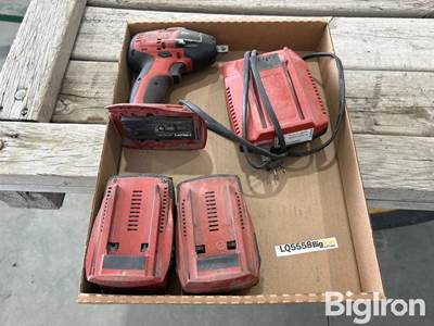 Hilti SIW 6AT-A22 Cordless Battery Impact w/ Batteries & Charger