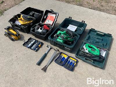 Hitachi & DeWalt Wood Working Tools