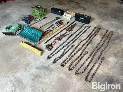 John Deere Tractor Toolbox & Farm/Shop Equipment