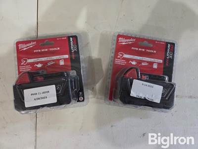 Milwaukee Red Lithium XC5.0 Batteries