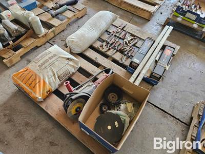 Milwaukee Grinder, Welding Supplies, And Other Hand Tools