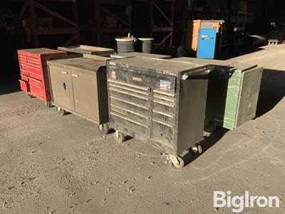 Snap-On & Kennedy Metal Portable Chest Tool Boxes