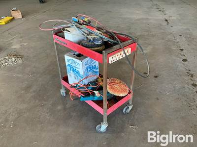 Snap-On Rolling Tool Tray & Tools