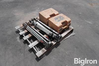 TopCon RL-4C Leveling Lasers w/Stands