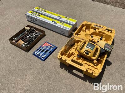TopCon RL-H5 Series Self-Leveling Laser w/Receiver, & Tools