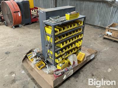 Shop Shelves w/Miscellaneous Hardware