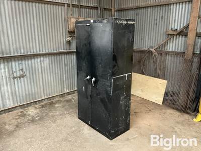 Shop Storage Cabinet w/Welding Supplies