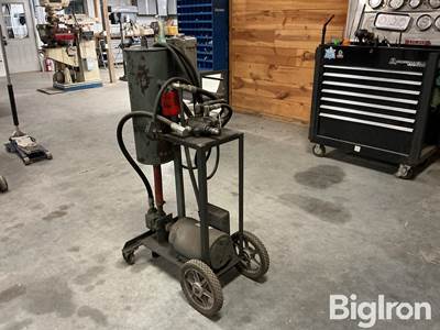 Homemade Hydraulic Power Pack Cart
