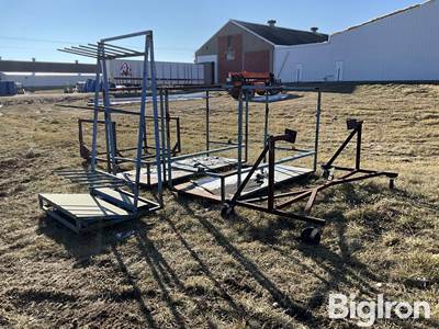 Shop Built Assorted Storage Racks