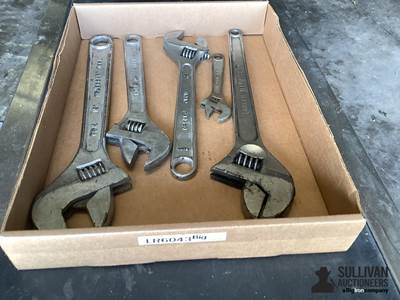 Assorted Adjustable Wrenches