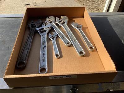 Assorted Adjustable Wrenches