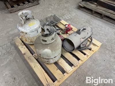 propane space heaters & tanks