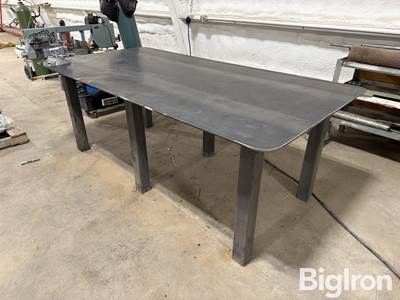 8' Welding Table w/Reversible Vice