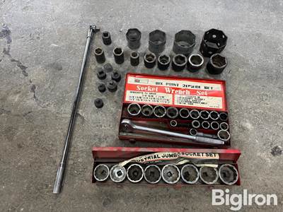 Snap-On Breaker Bar & 3/4" Drive Socket Sets