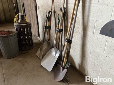 Shovels, Rake & Broom