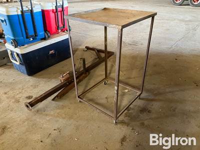 Shop Built Bumper Lift Hoist & Cart