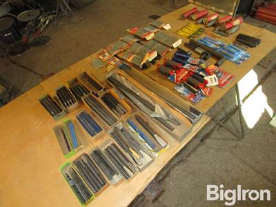 Assorted E-Z Outs, Allen Wrenches, Chisels, Punches