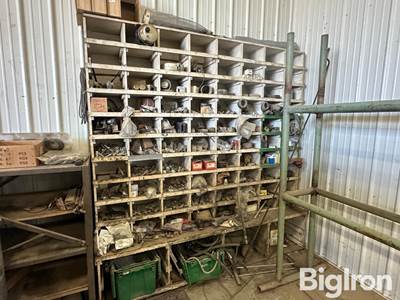 Parts Cabinet/Shelf & Contents