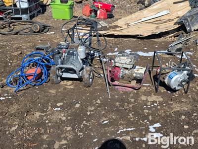 Assorted Pumps & Power Washer