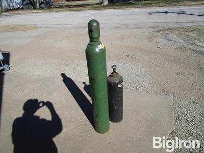 Oxygen and Acetylene Gas Bottles