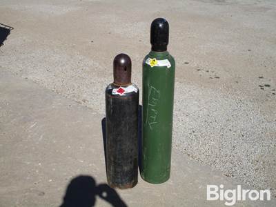 Oxygen and Acetylene Bottles
