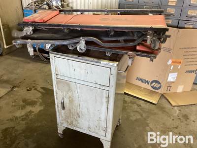 Creepers & Metal Shop Cabinet