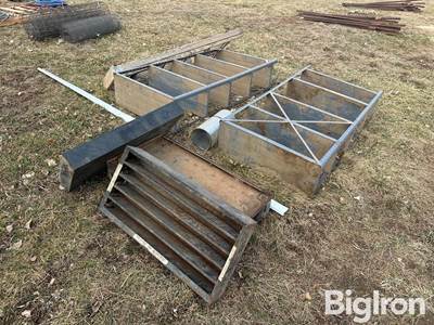 Steel Shelving & Ladder