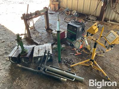 Battery Chargers, Portable Lights, Wheel Handler, Jack & Blocking