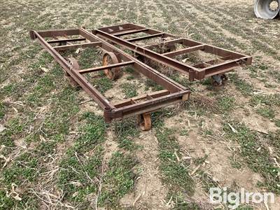 Shop Carts Made Out Of Railroad Iron